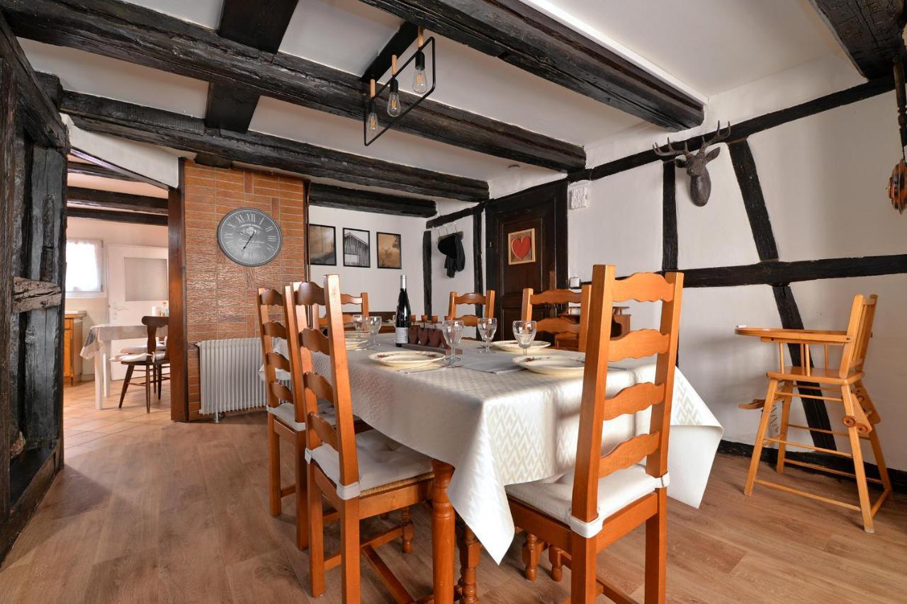 Chez Mamema, Maison Alsacienne Route Des Vins Kintzheim Exteriér fotografie
