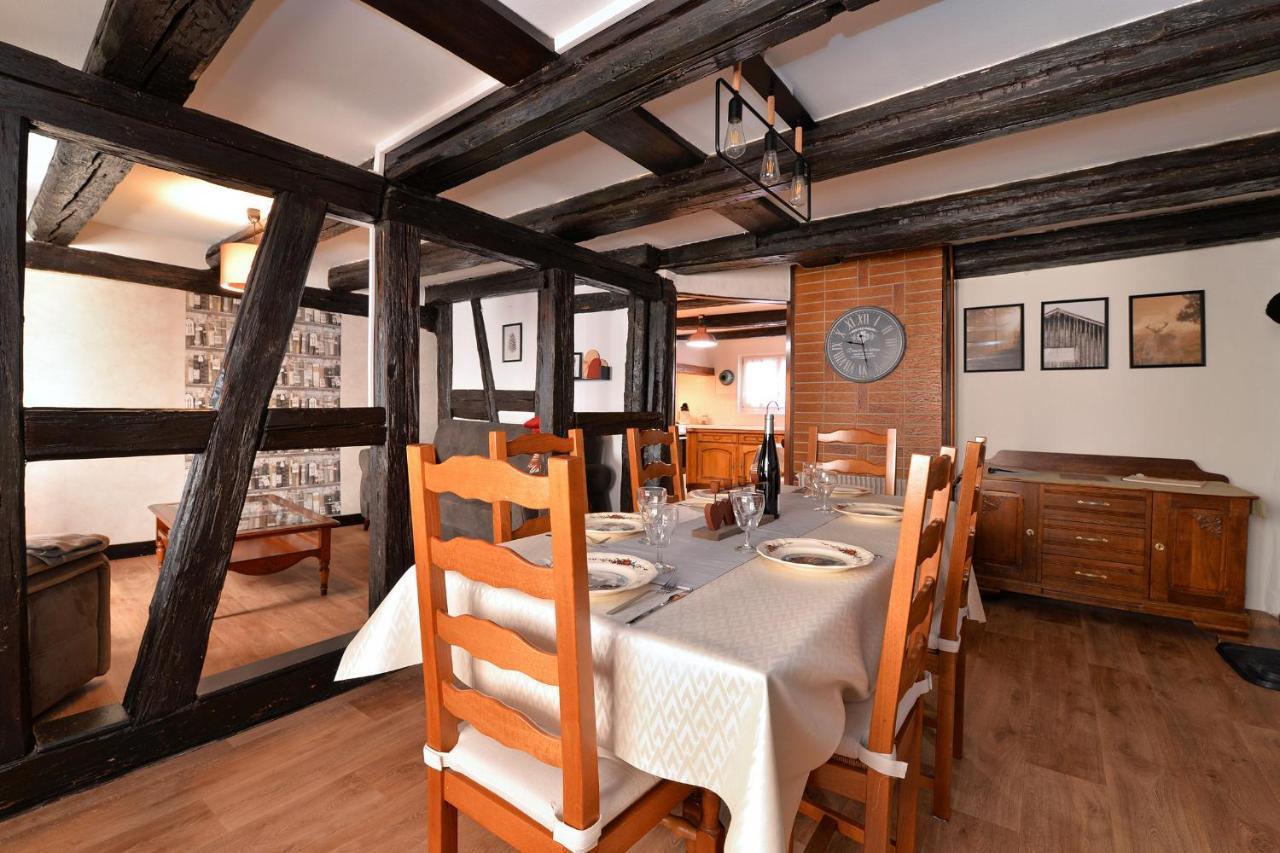 Chez Mamema, Maison Alsacienne Route Des Vins Kintzheim Exteriér fotografie